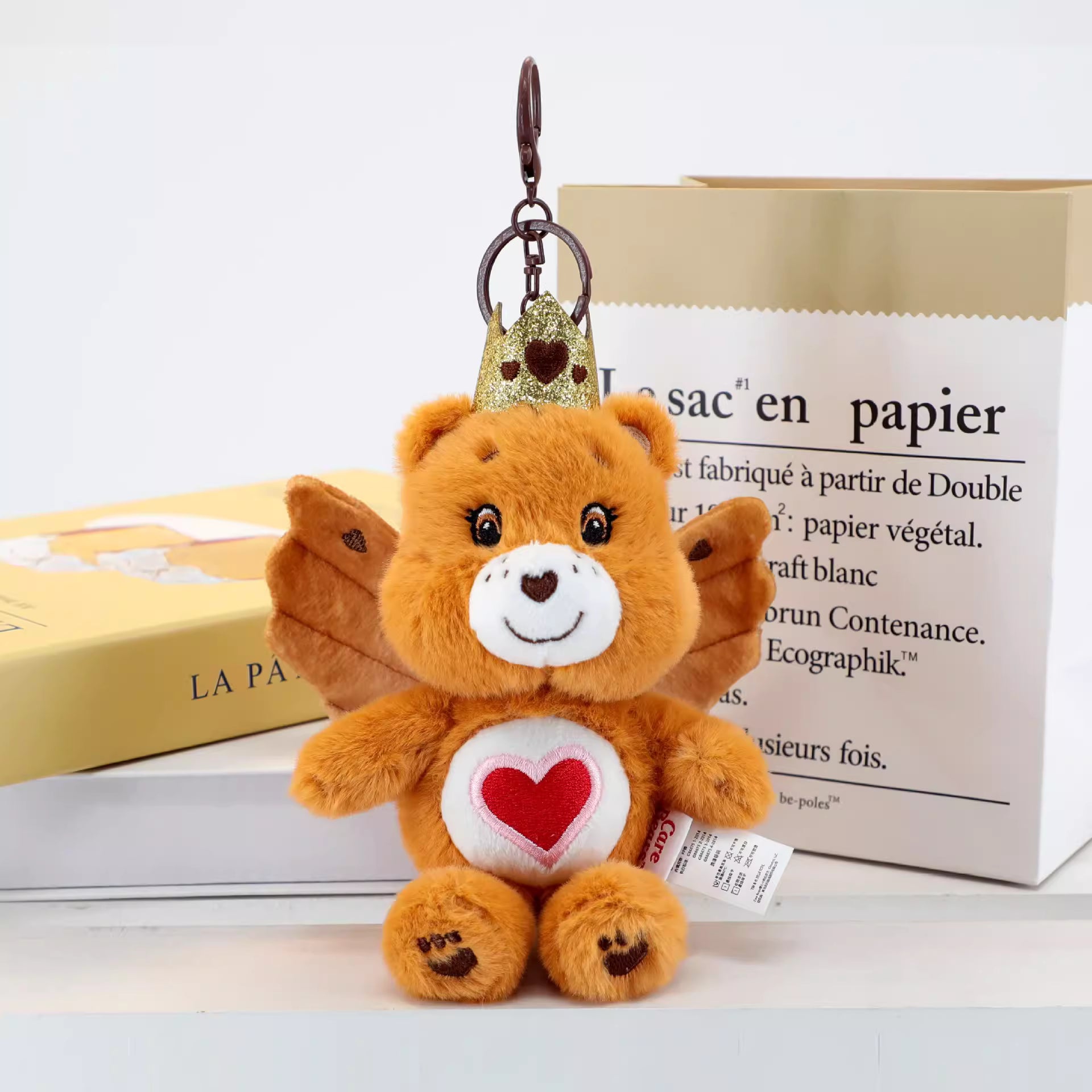 Angel Wings: Chirpy Edition Plush Charm (15cm) - Tenderheart Bear