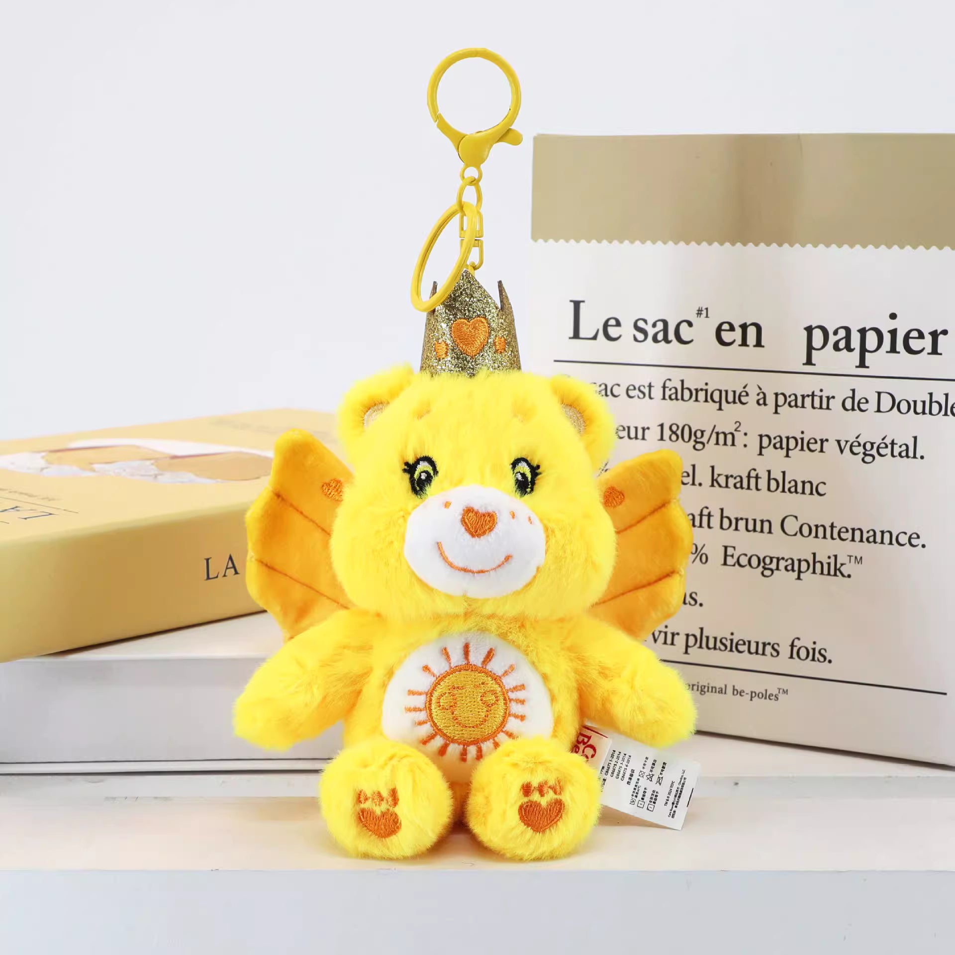 Angel Wings: Chirpy Edition Plush Charm (15cm) - Funshine Bear