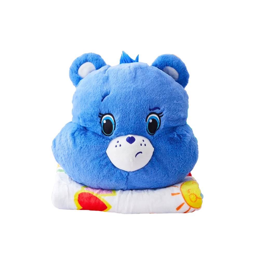 Blanket Pillow - Grumpy Bear