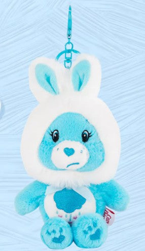 Bunny-Ear Hood Plush Charm (15cm) - Grumpy Bear