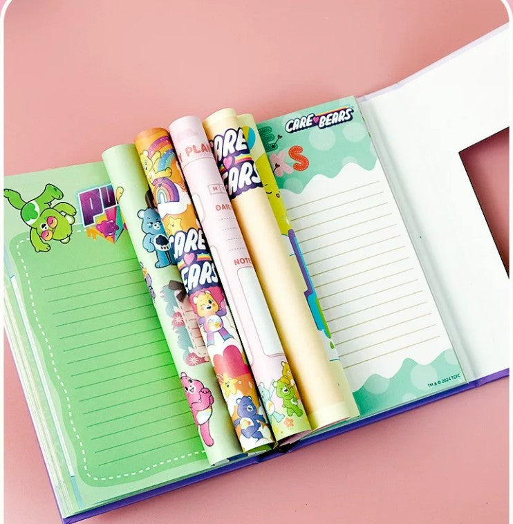 Folding Hardcover Notebook - Stuck Together