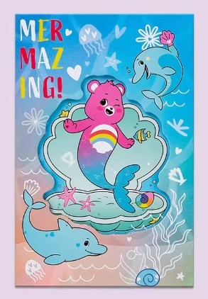 Folding Hardcover Notebook - Mermaid Cheer
