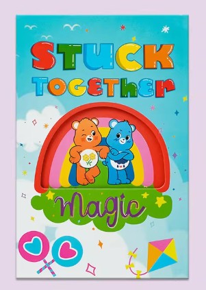 Folding Hardcover Notebook - Stuck Together