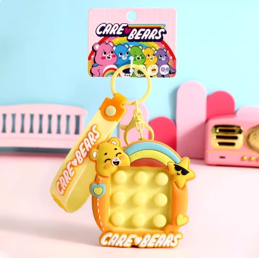 Push Pop Fidget Keychain - Funshine Bear