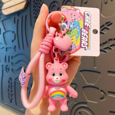 Unlock The Magic Keychain Figurine - Cheer Bear