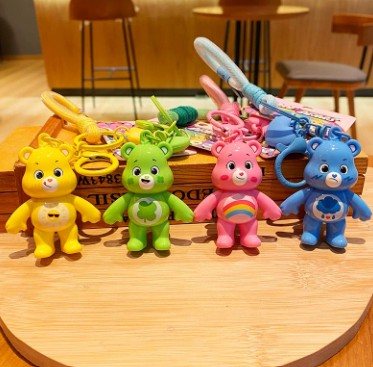 Unlock The Magic Keychain Figurine - Cheer Bear