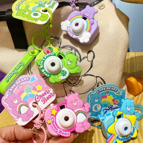 Projection Camera Keychain - Cheer Bear