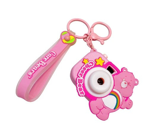 Projection Camera Keychain - Cheer Bear