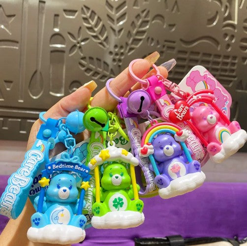 Swing Charm Keychain - Cheer Bear