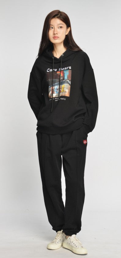 “Rainbow Street Walk” Hoodie - Black (L)