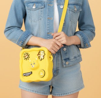 Magic Square Crossbody Bag - Sagittarius Funshine Bear