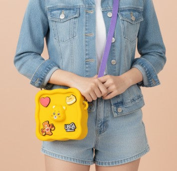 Magic Square Crossbody Bag - Libra Tenderheart Bear