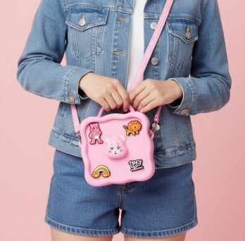 Magic Square Crossbody Bag - Leo Cheer Bear