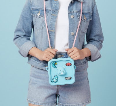 Magic Square Crossbody Bag - Cancer Bedtime Bear