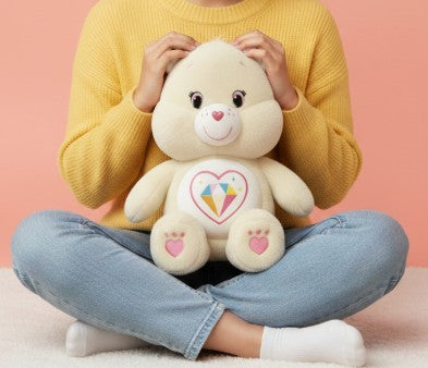 Medium Size Plush (45cm) - Sparkle Heart Bear