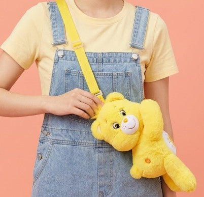 Cuddle-Hug Plush Crossbody Bag (30cm) - Funshine Bear