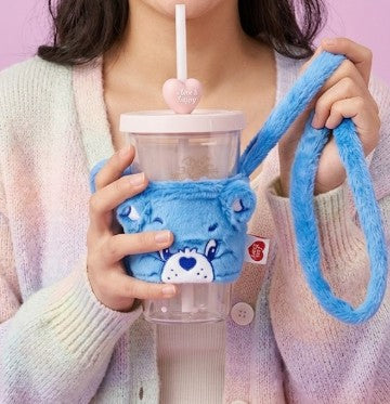 Milk Tea Cup Sleeve - Grumpy Bear