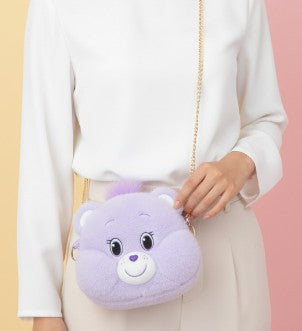 Plush Head Crossbody Bag - Share Bear