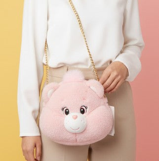 Chain Plush Head Bag - Cheer Bear