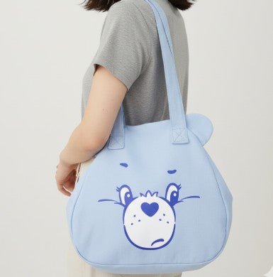 Reversible Large Shoulder Bag - Grumpy Bear