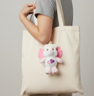 Angel Wings: Chirpy Edition Plush Charm (15cm) - Sweet Message Bear