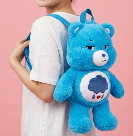 Unlock the Magic: Fluffy Hug Backpack - Grumpy Bear