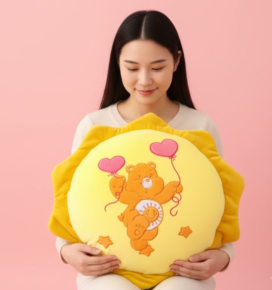 AFGH Sun Pillow - Funshine Bear Yellow