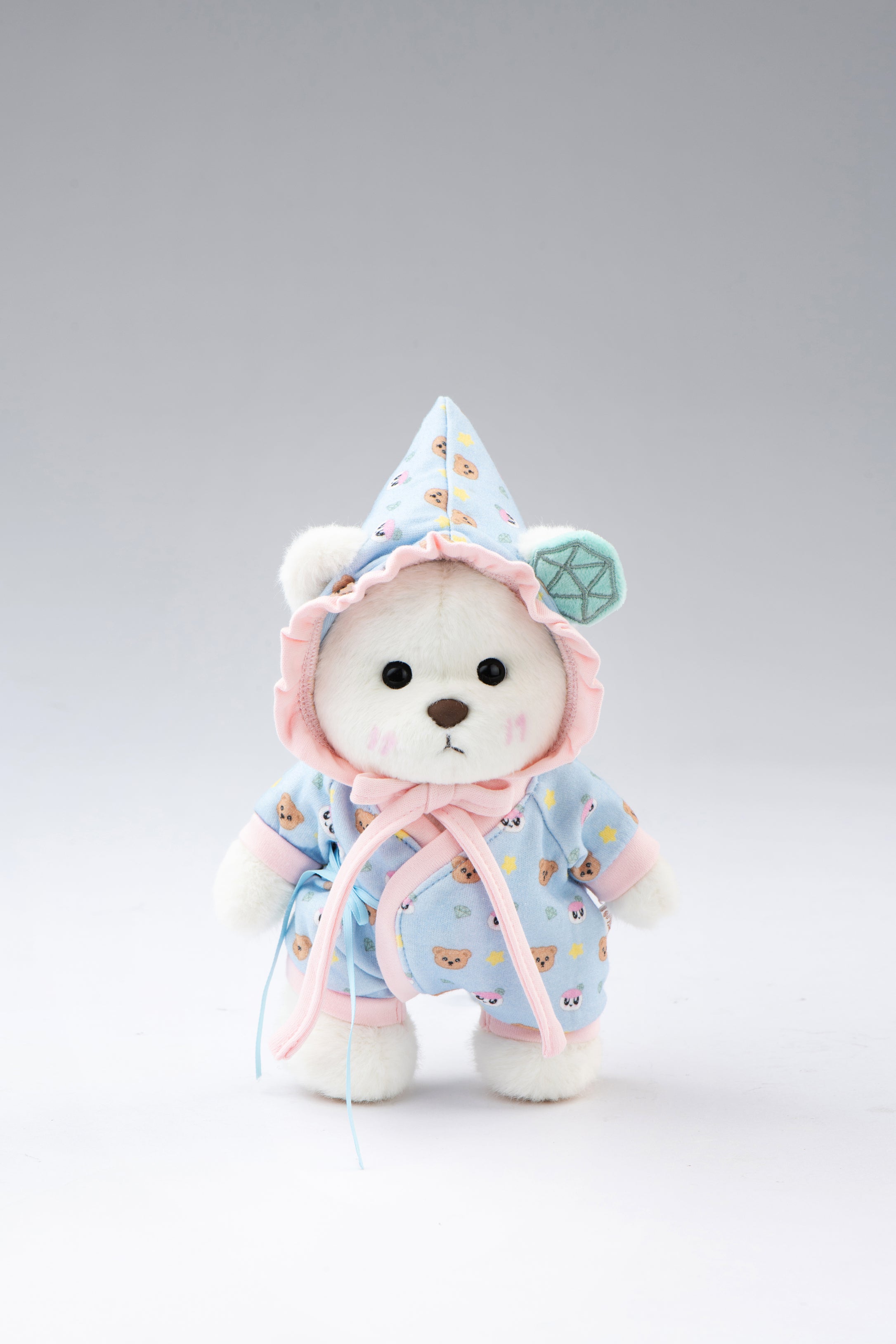TeddyTales x SEVENTEEN BONGBONG Bear Blue Carat Babysuit (20cm)