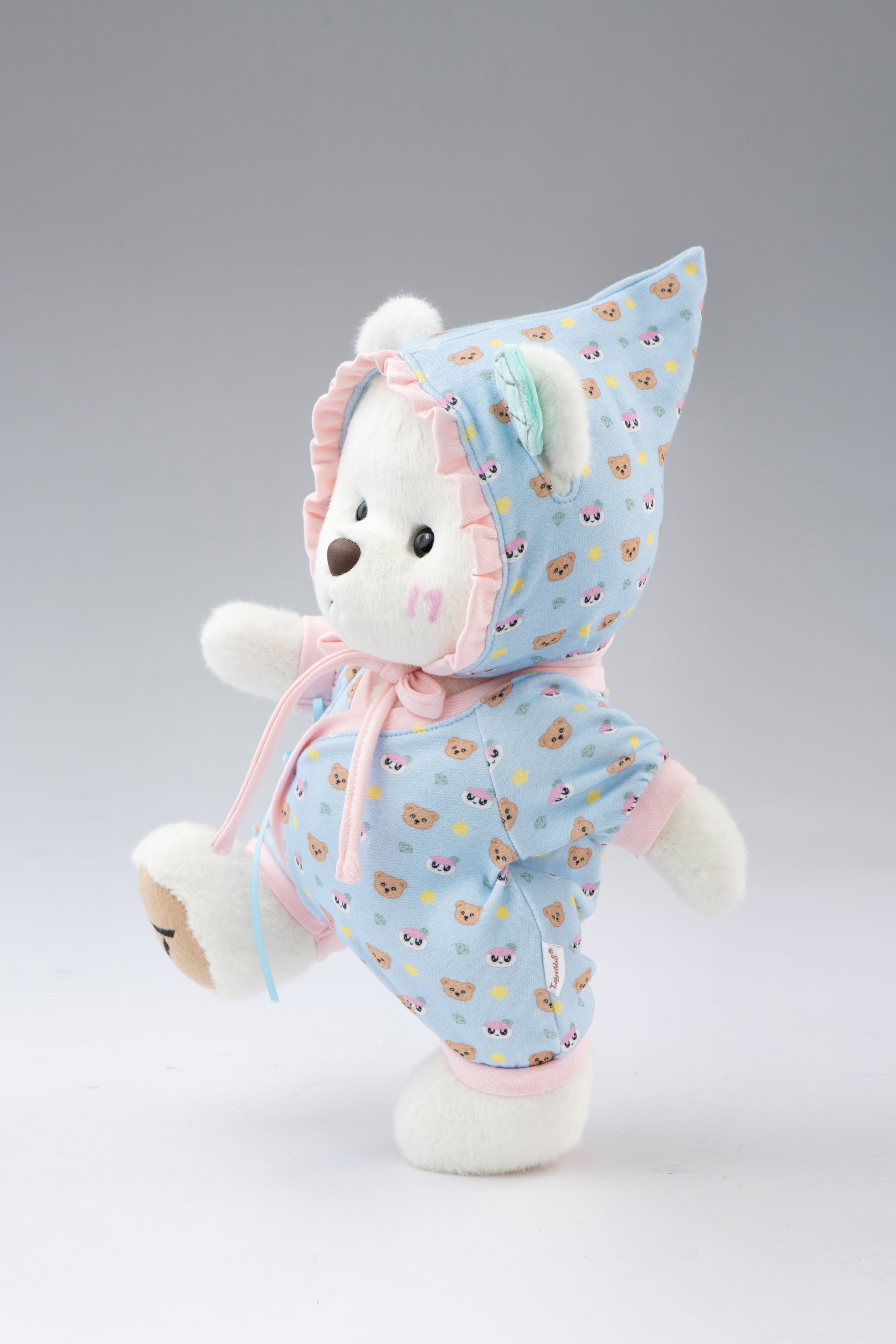 TeddyTales x SEVENTEEN BONGBONG Bear Blue Carat Babysuit (30cm)