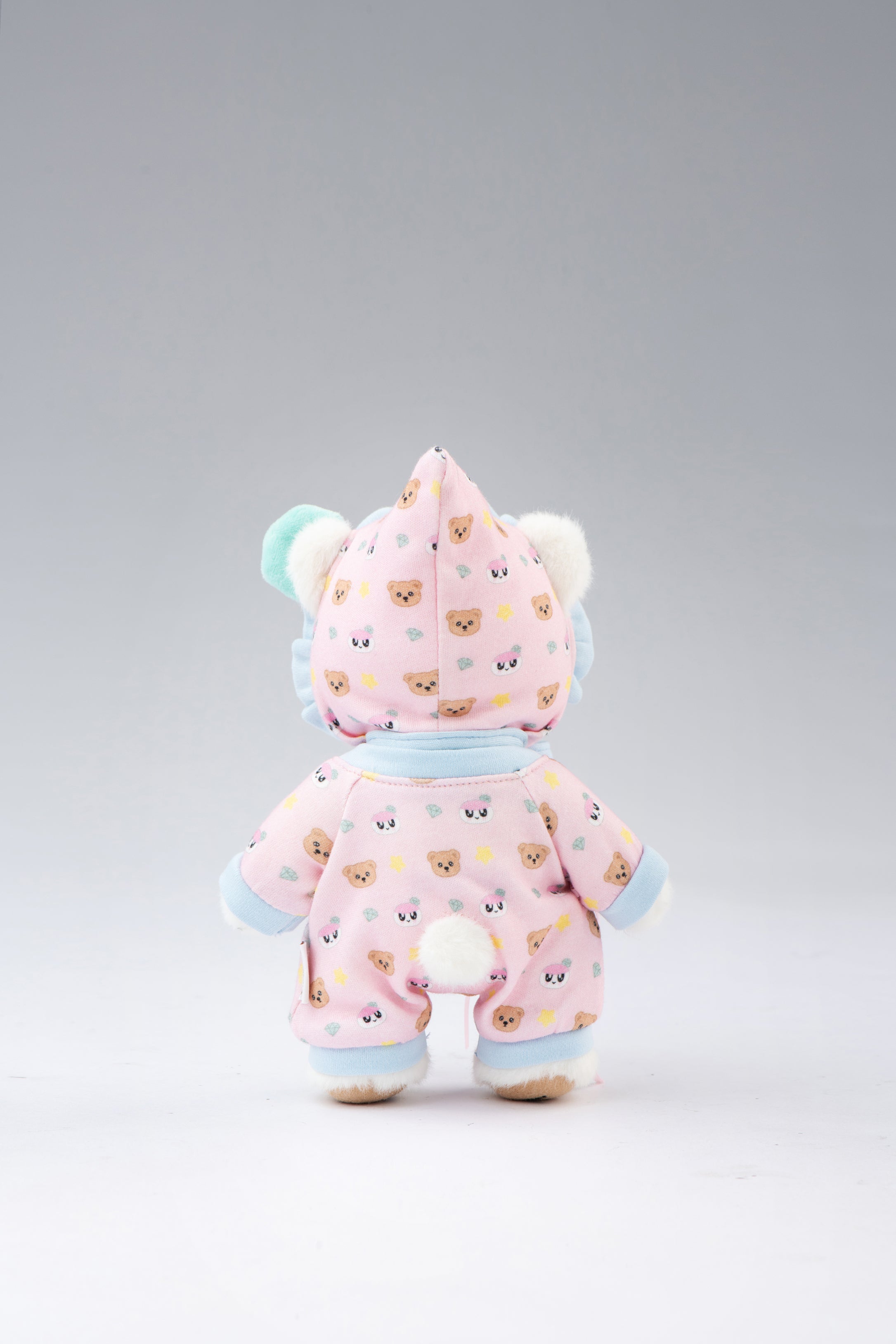 TeddyTales x SEVENTEEN BONGBONG Bear Pink Carat Babysuit (20cm)