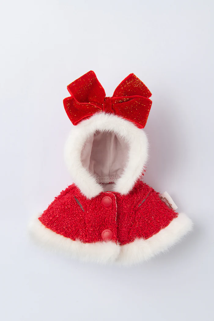 Red Bowknot Cloak - Outfit (15cm)