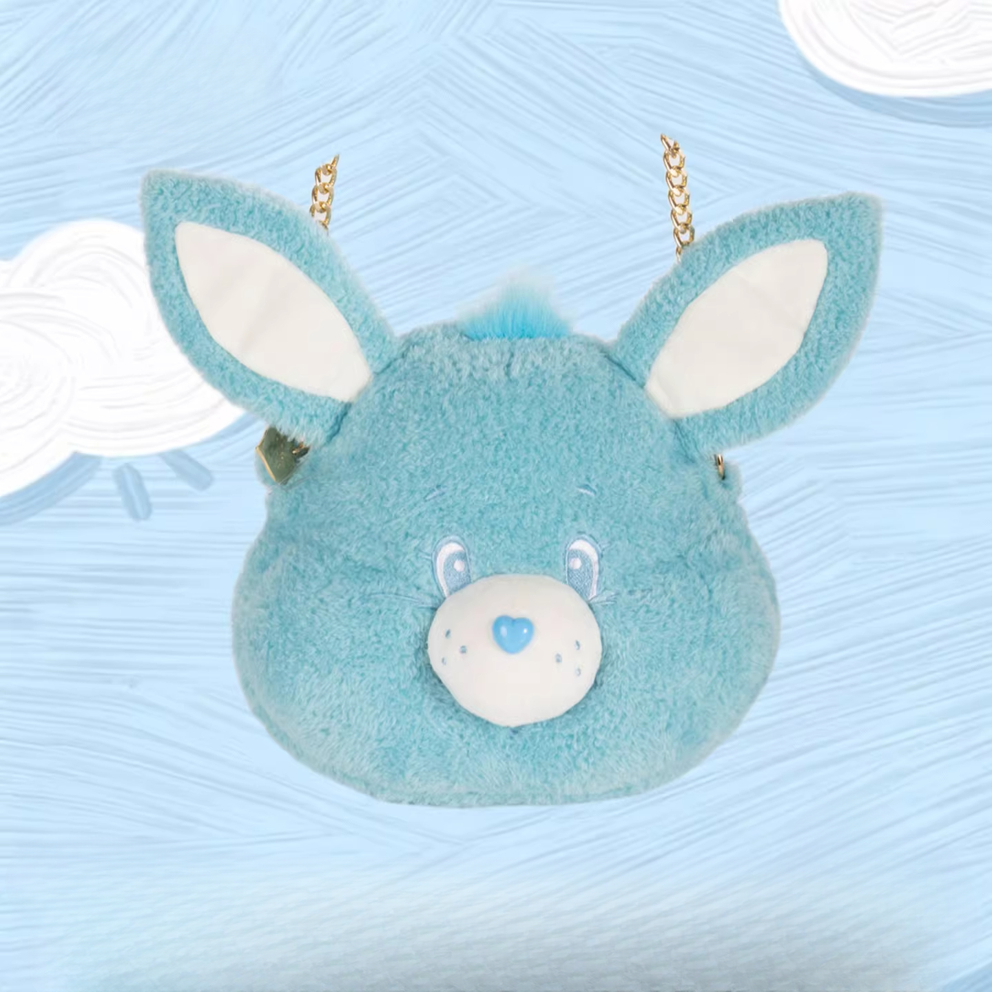 Chain Plush Head Bag - Swift Heart Rabbit