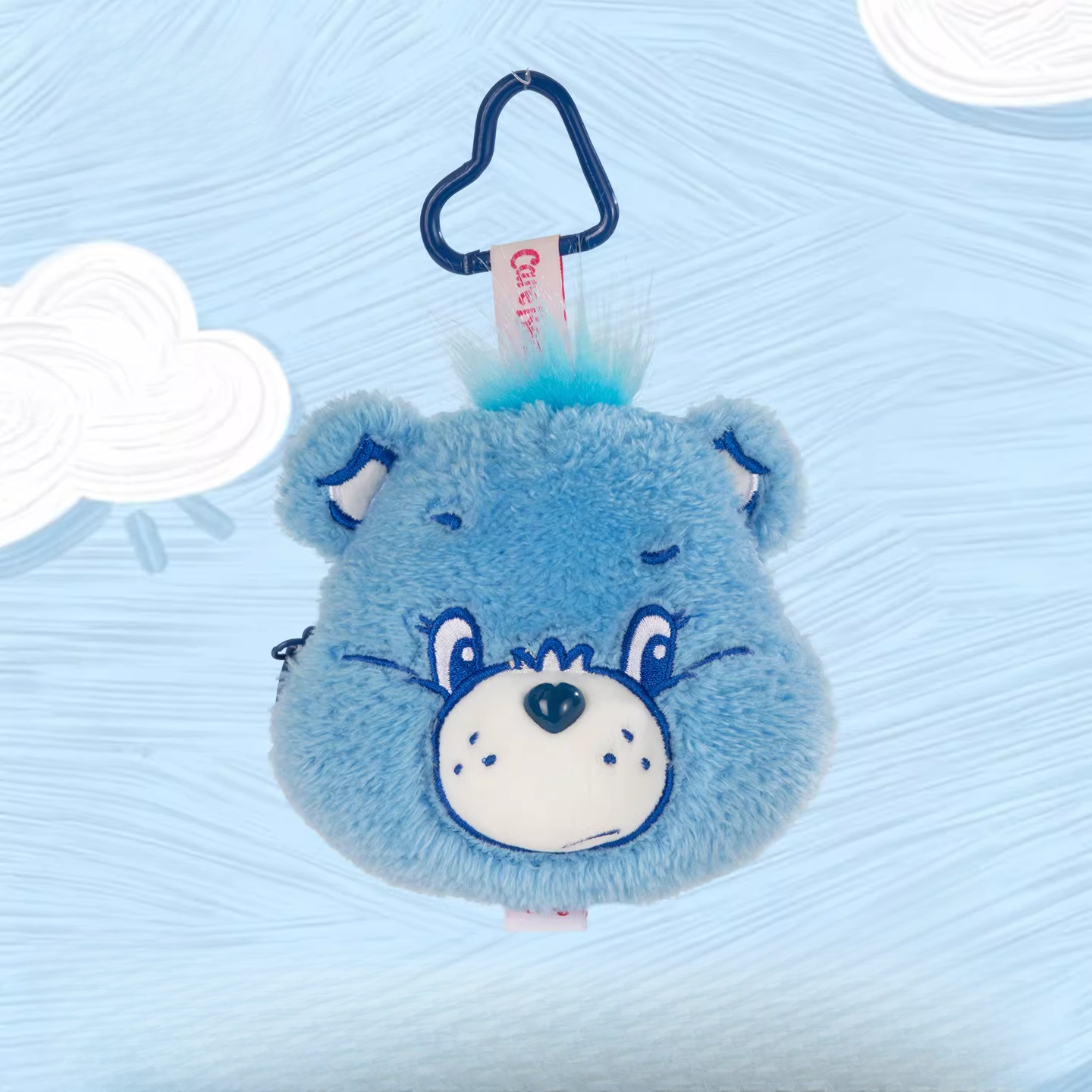 Earbud Coin Pouch - Grumpy Bear