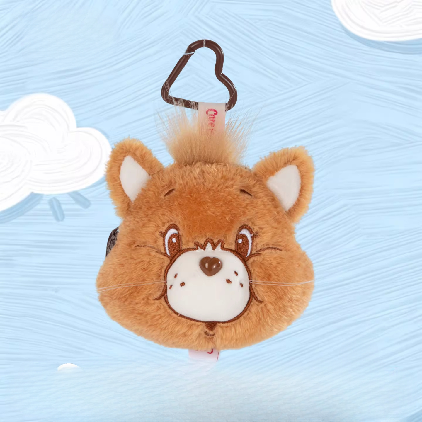 Earbud Coin Pouch - Proud Heart Cat